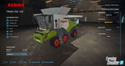 Különleges világpremier a Farming Simulator 22-ben: CLAAS TRION