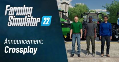 A Farming Simulator 22-ben immár mindenkivel együtt játszhatsz a cross-platform többjátékos móddal